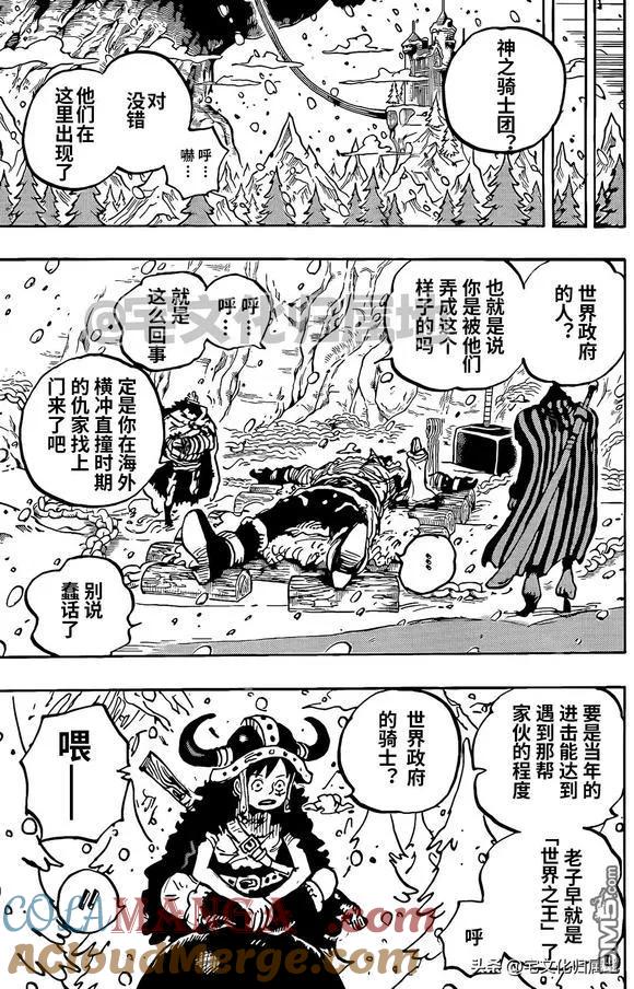 海贼王 第1145话 树道8号线第2林区火灾 第5页
