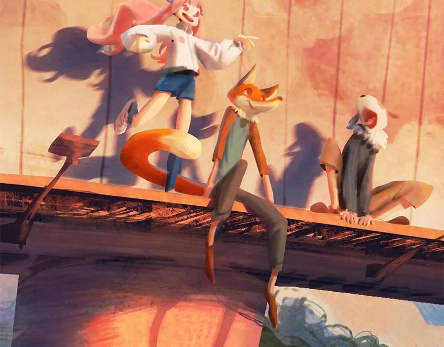 废柴狐阿桔 - 第63话 - 第65张图