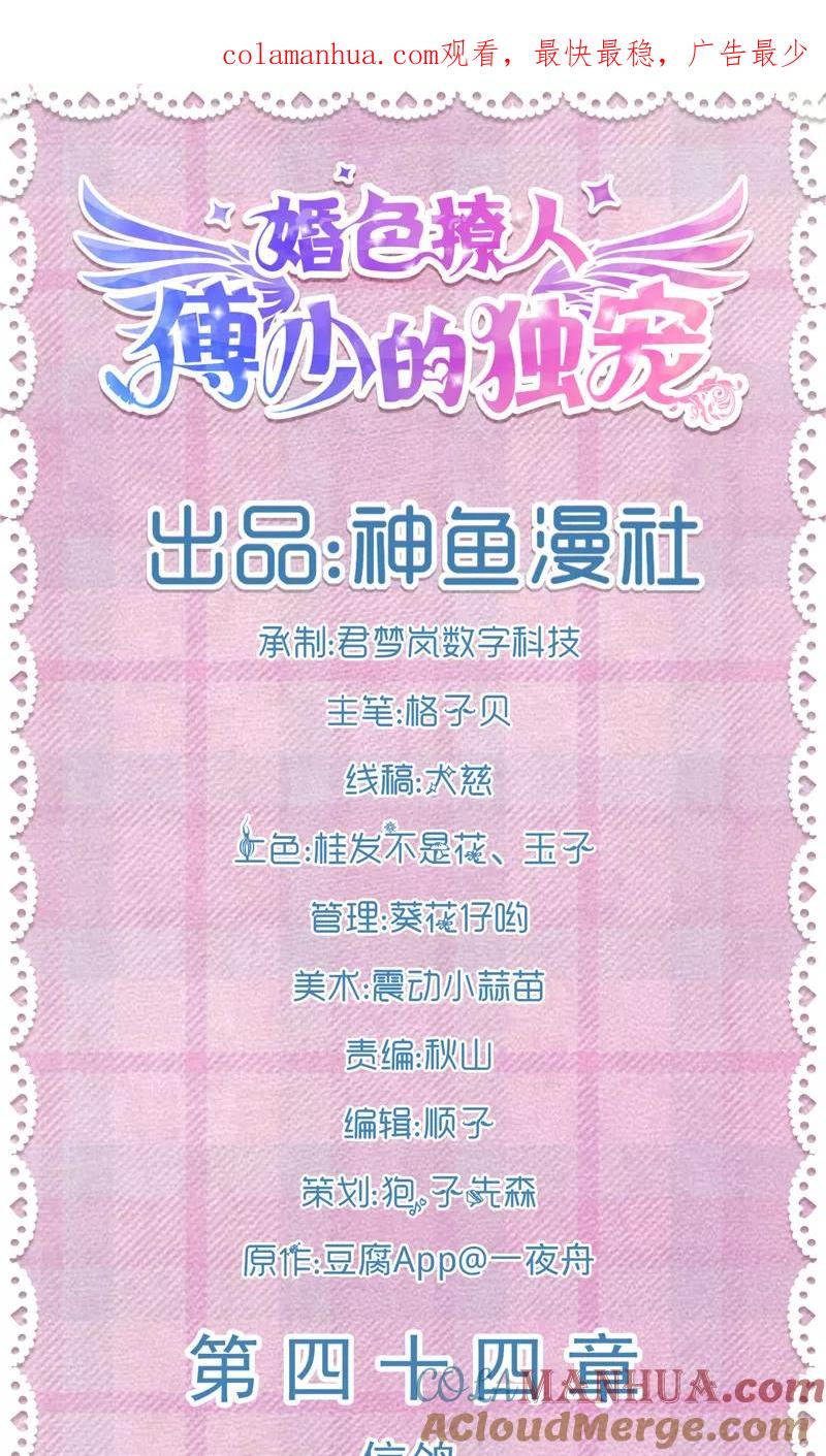 《傅少的独宠》第44话 信鸽 第1页
