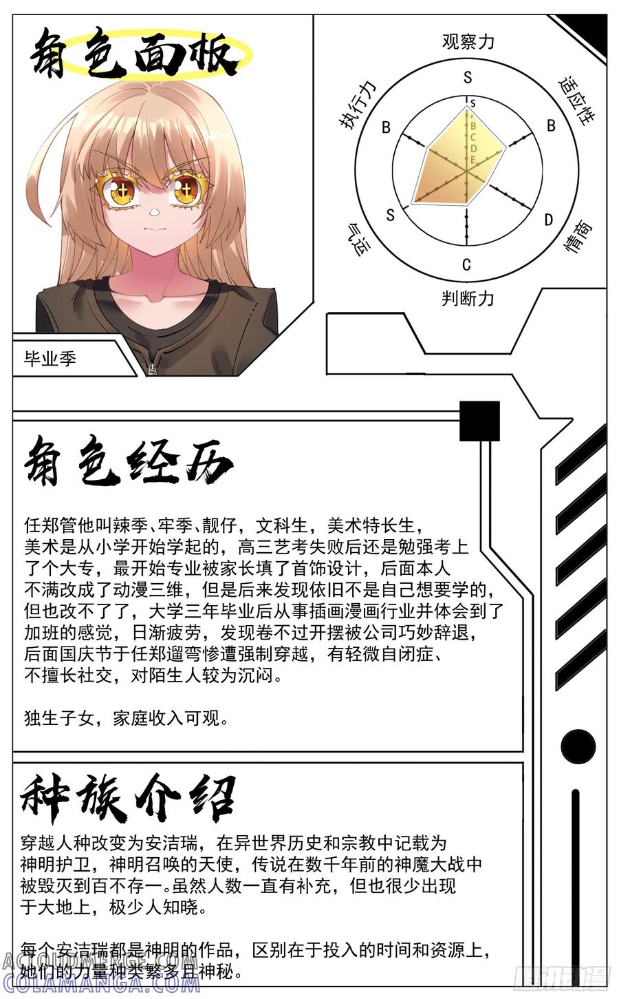 《奇幻世界过客》特别篇 角色档案1.0版 第5页