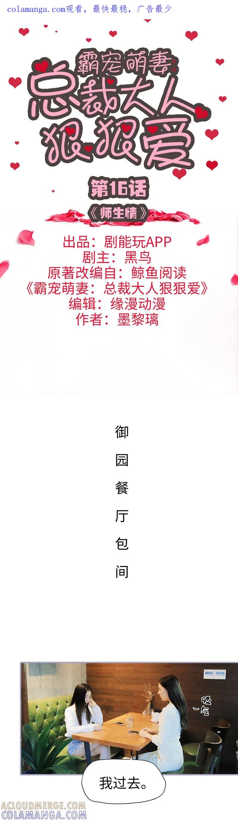 《霸宠萌妻：总裁大人狠狠爱》第16话 第1页