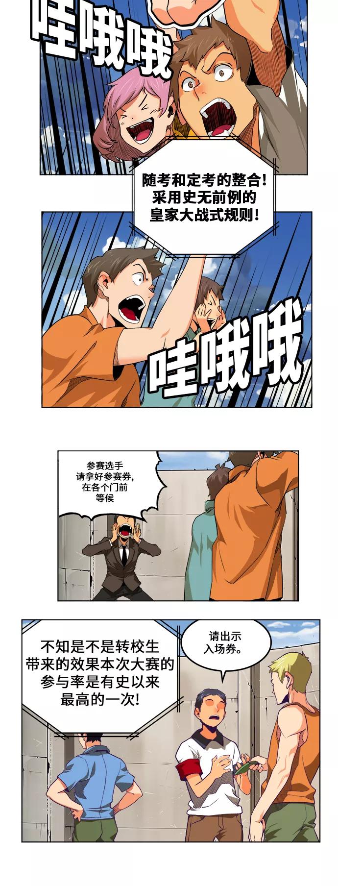 高校之神 - [第6部 RE：与神的较量] 第323话 - 第5张图