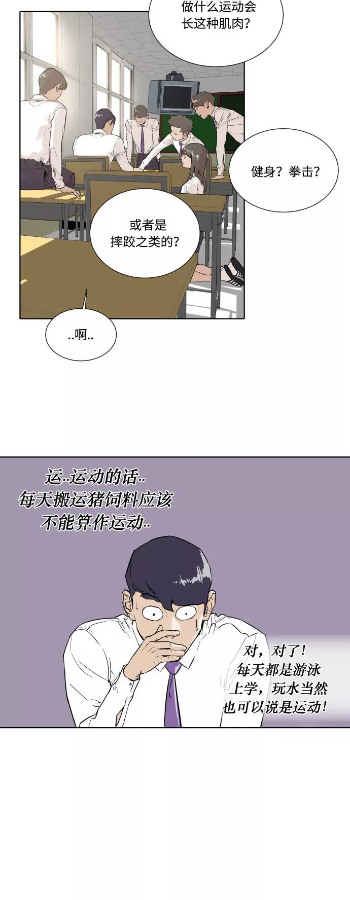 《高中游泳王》[第2话] 第一天很重要 第35页