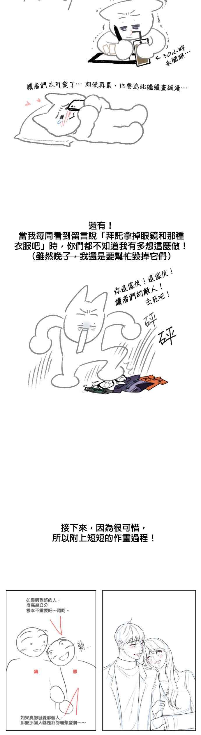 《他不是我的理想型》后记 第2页