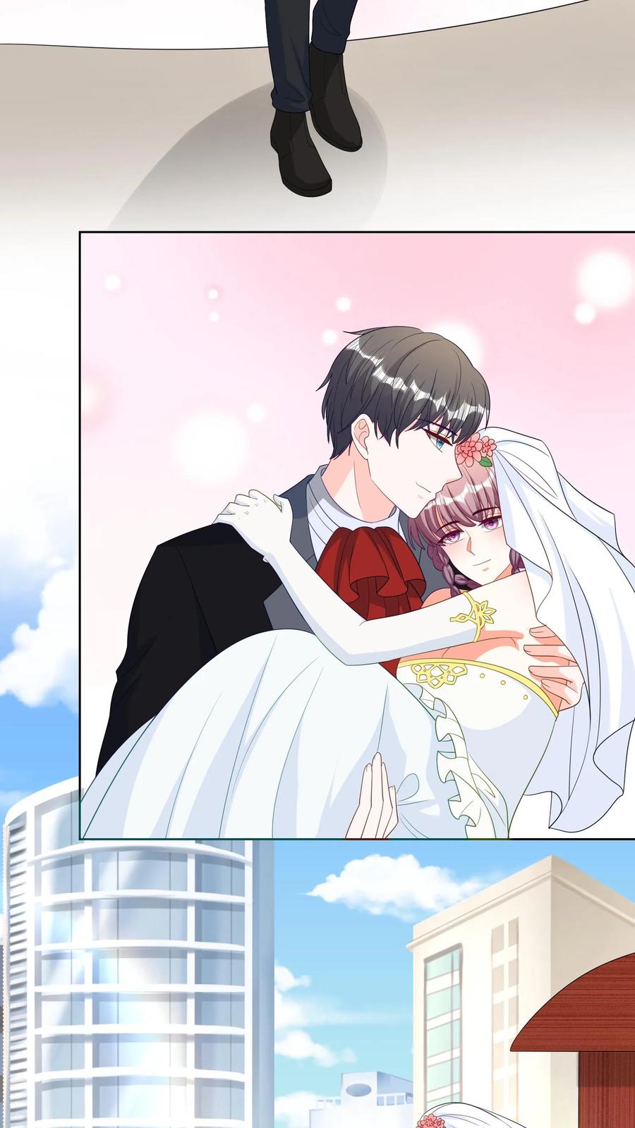 宫先生，你家三宝抄家了 - 第158话 参加爸比和妈咪的婚礼 - 第14张图