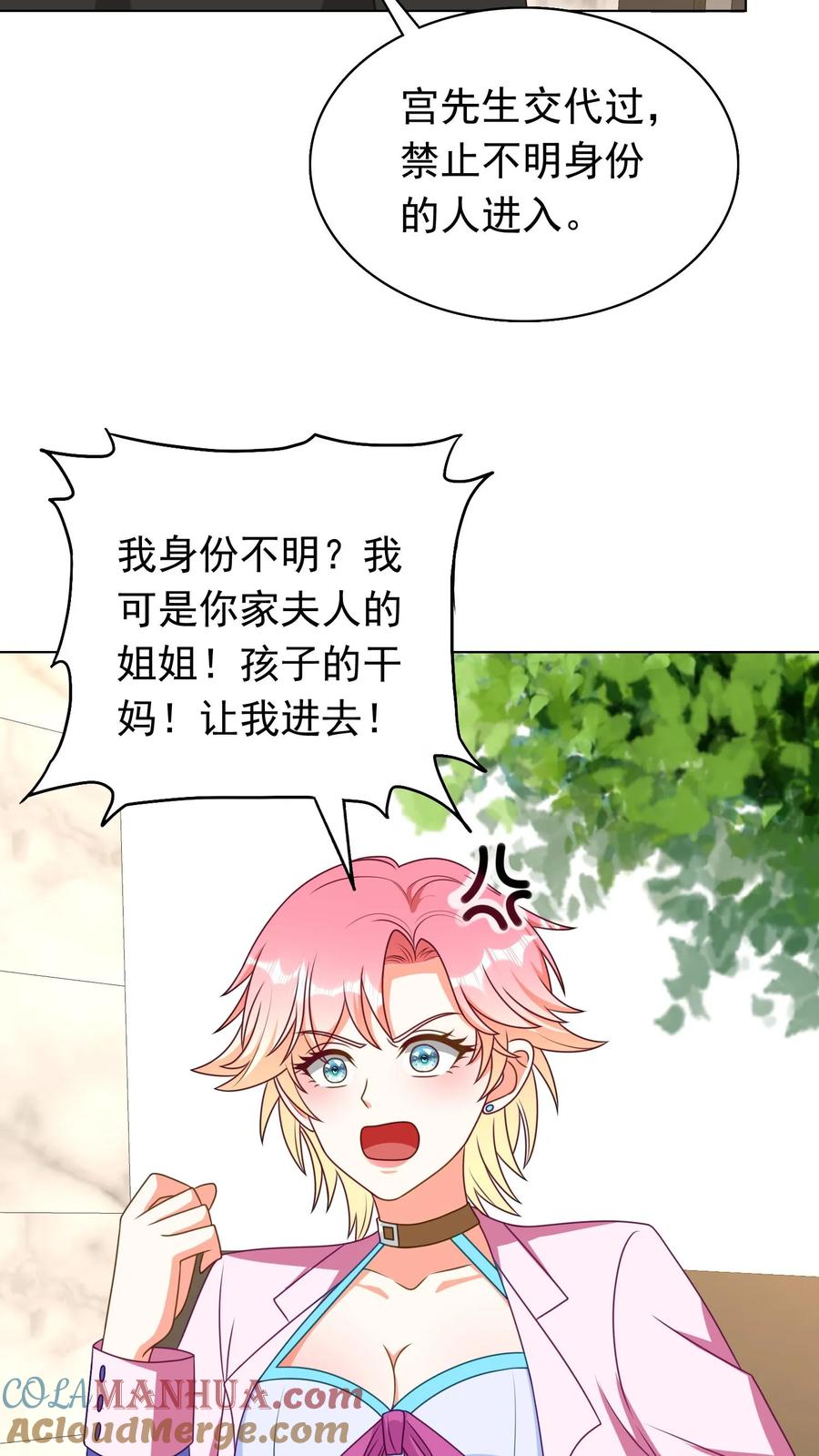 宫先生，你家三宝抄家了 - 第240话 阻拦 - 第15张图