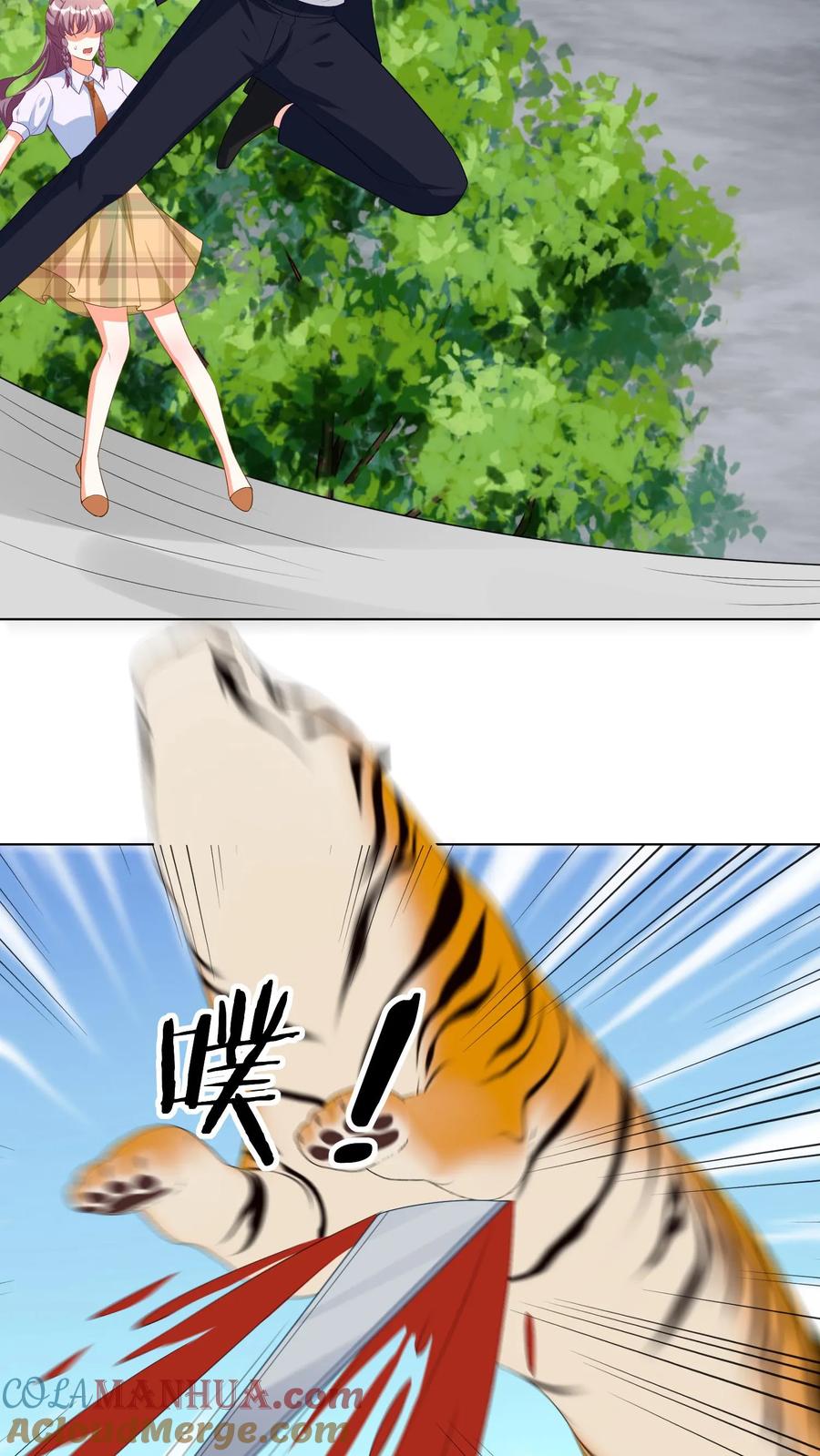 宫先生，你家三宝抄家了 - 第91话 大战老虎 - 第27张图