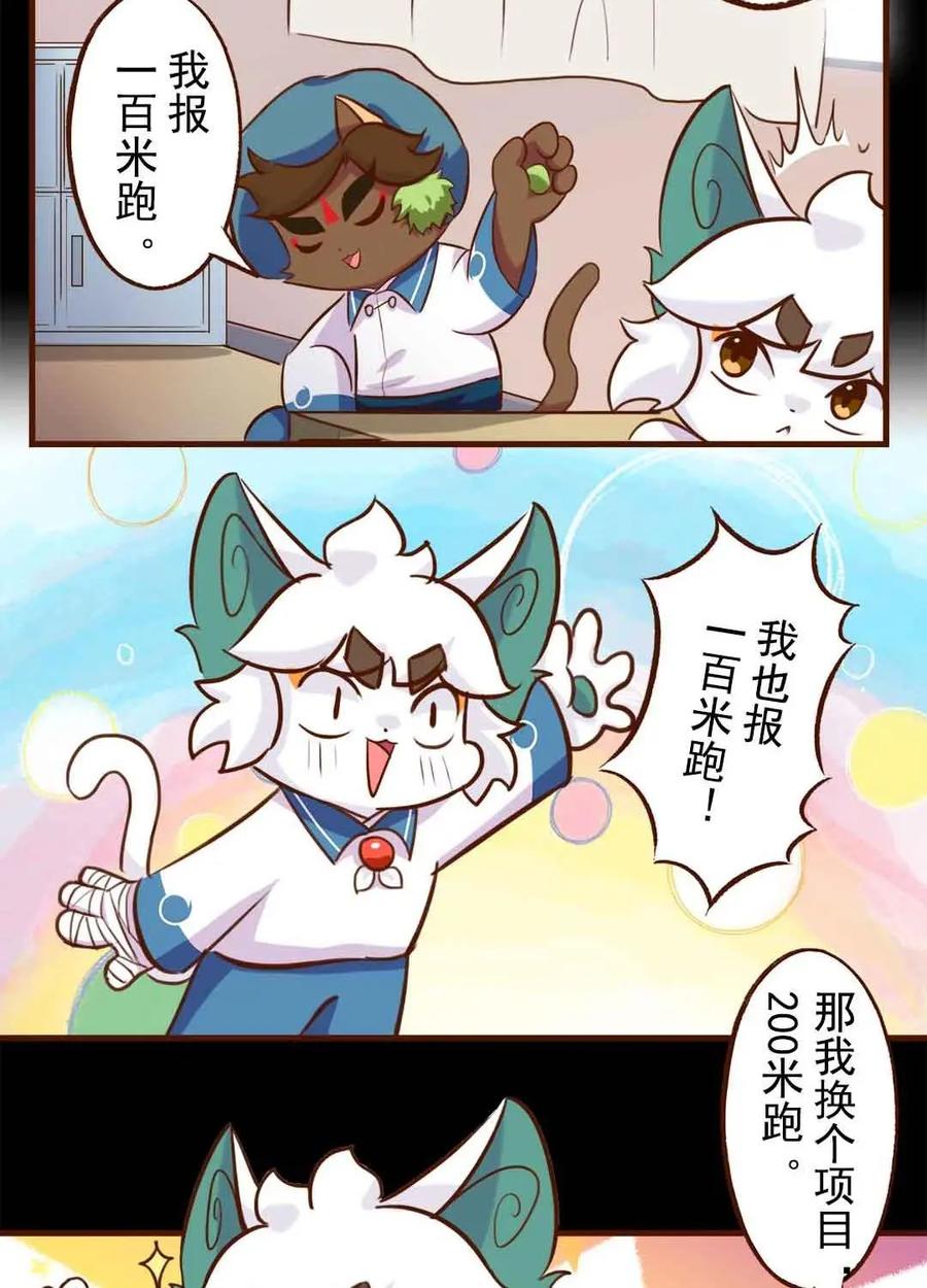 《京剧猫喵日常》第183话：运动会！马拉松行不行 第10页
