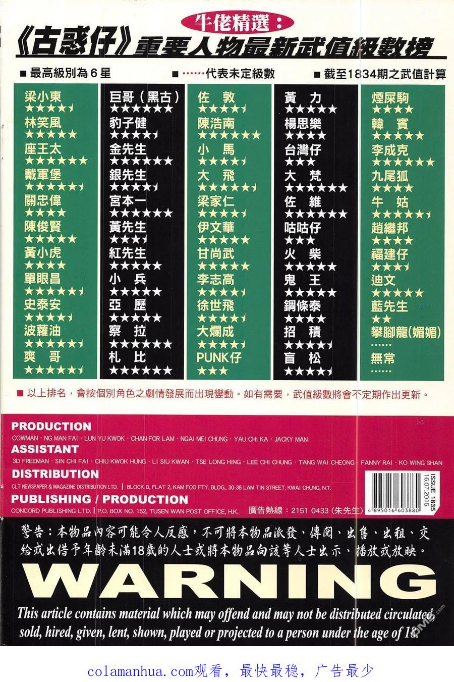 古惑仔 第1835回 陣亡 第34页