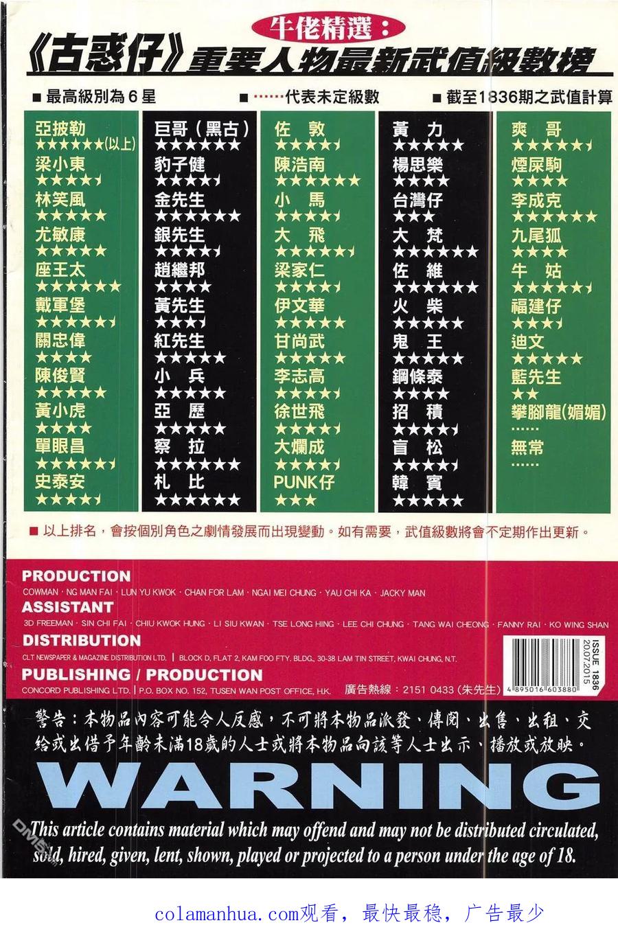 古惑仔 第1836回 永別咕咕仔 第34页
