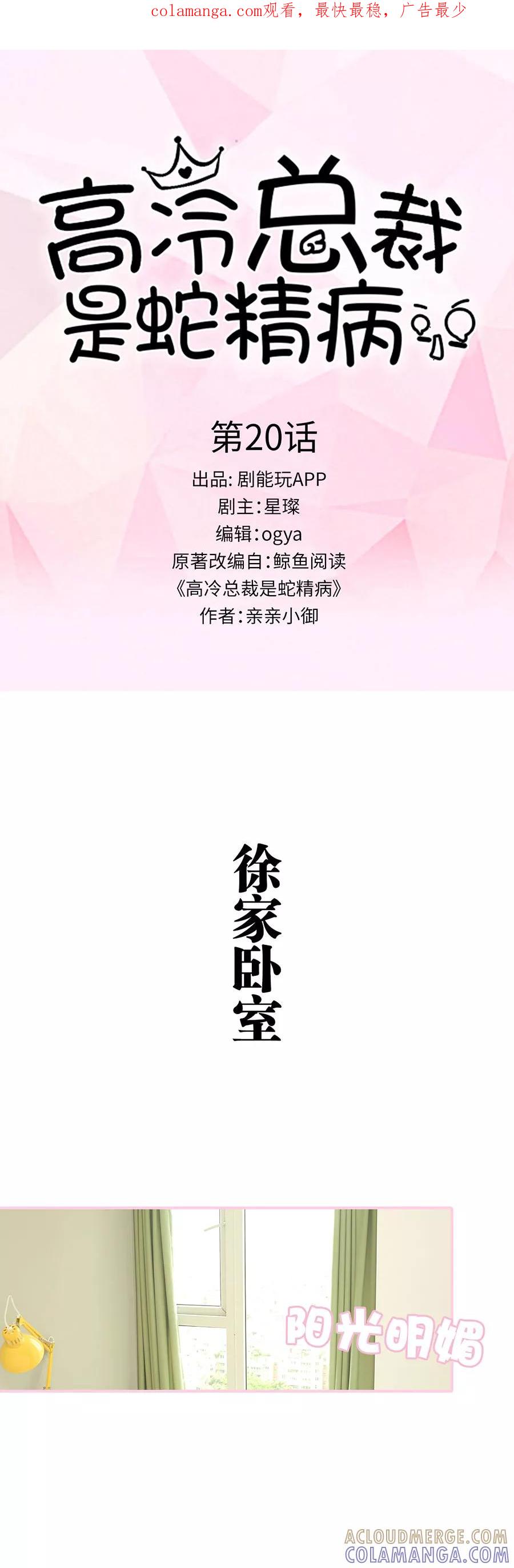 《高冷总裁是蛇精病》第20话 第1页