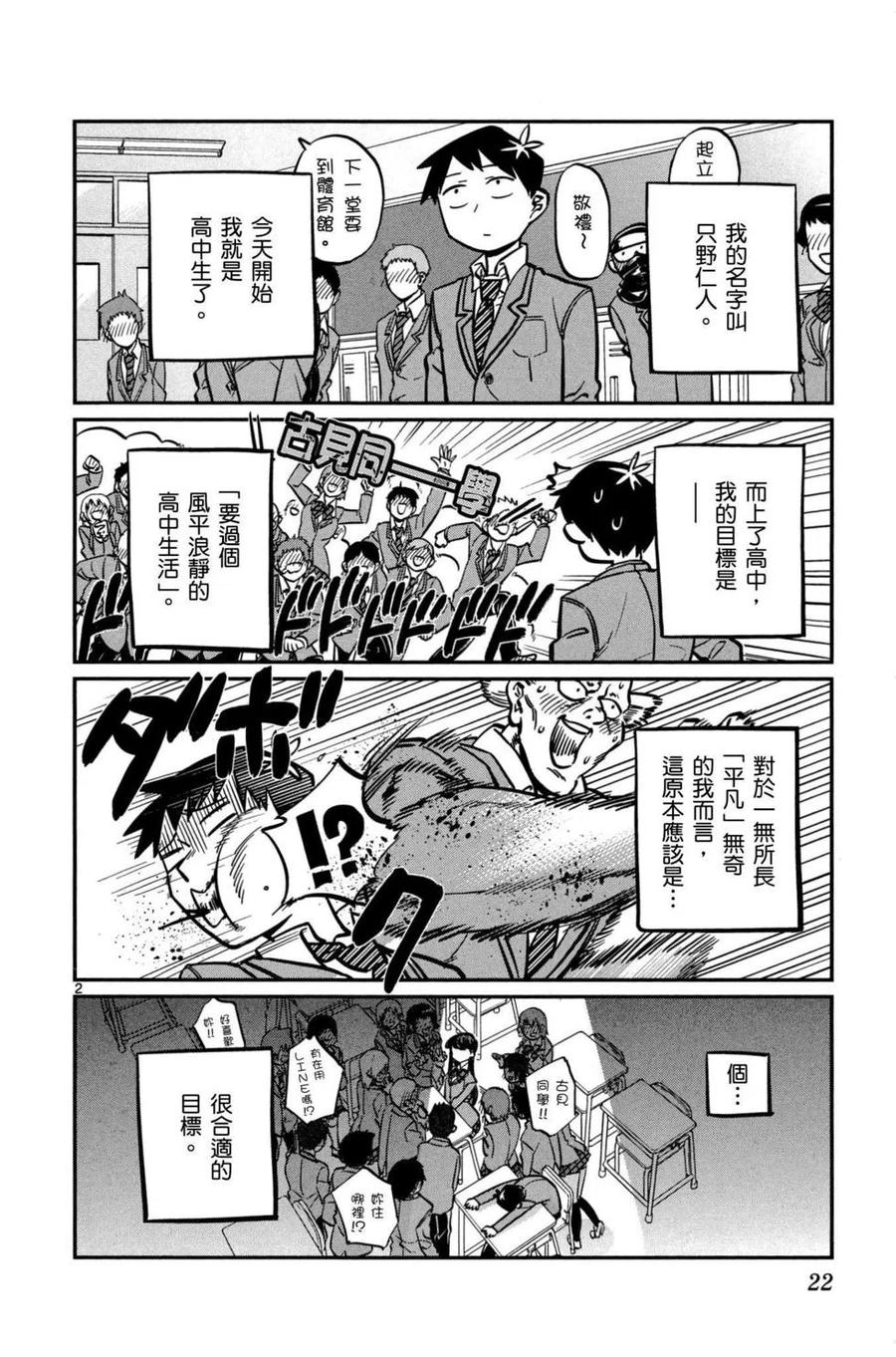 古见同学是沟通鲁蛇。 第01卷 第23页
