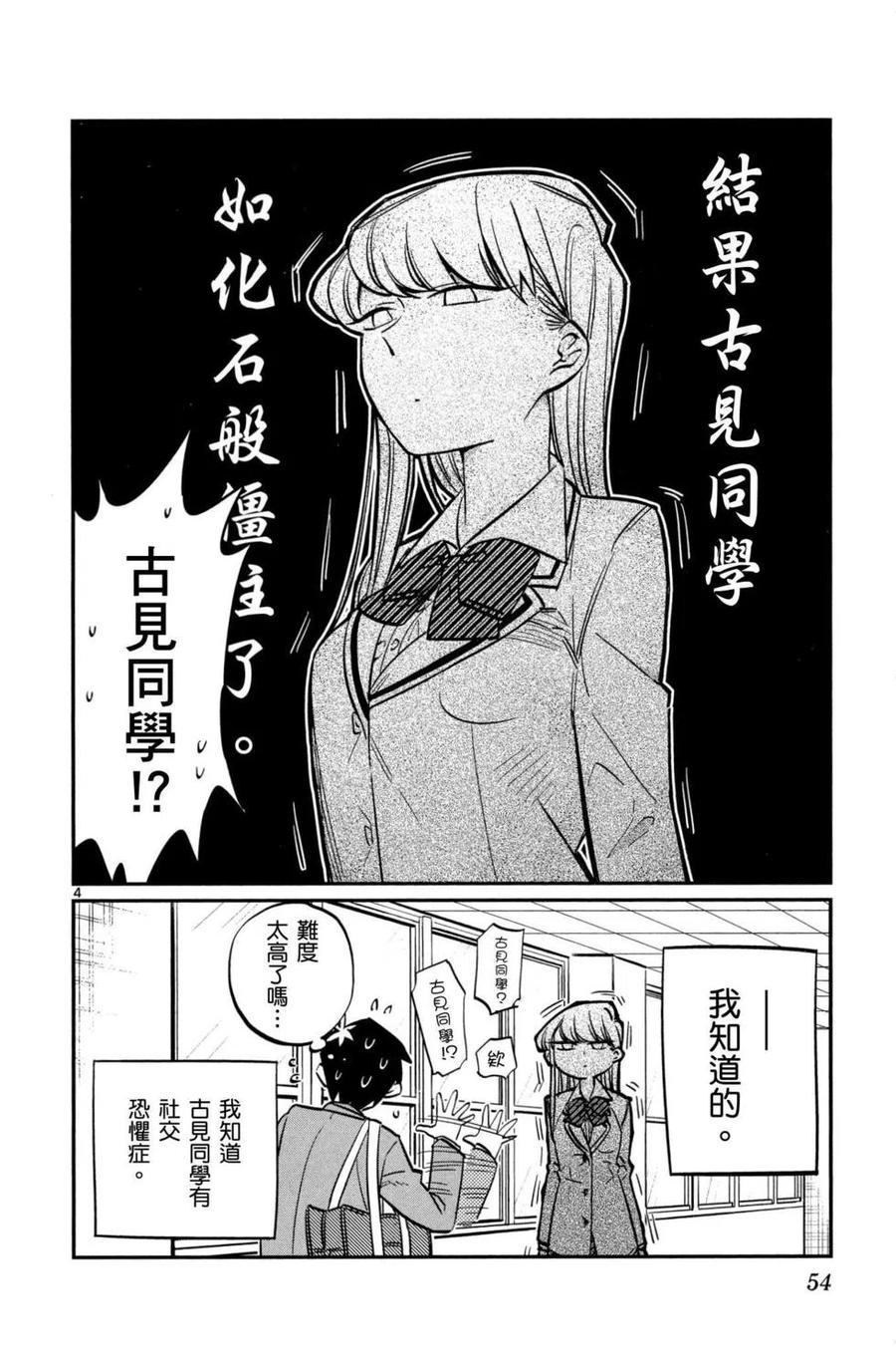 古见同学是沟通鲁蛇。 第01卷 第55页