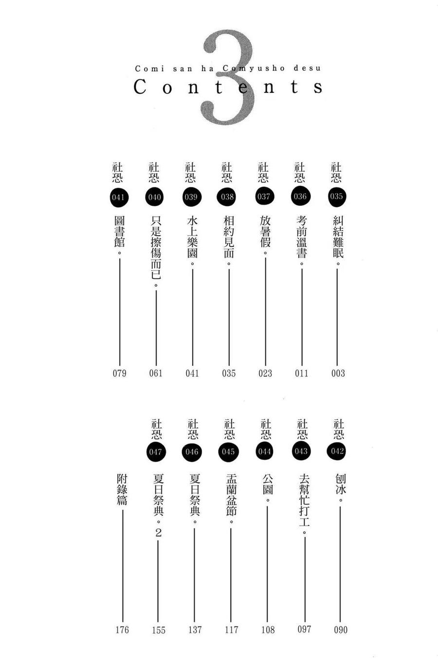古见同学是沟通鲁蛇。 第03卷 第3页