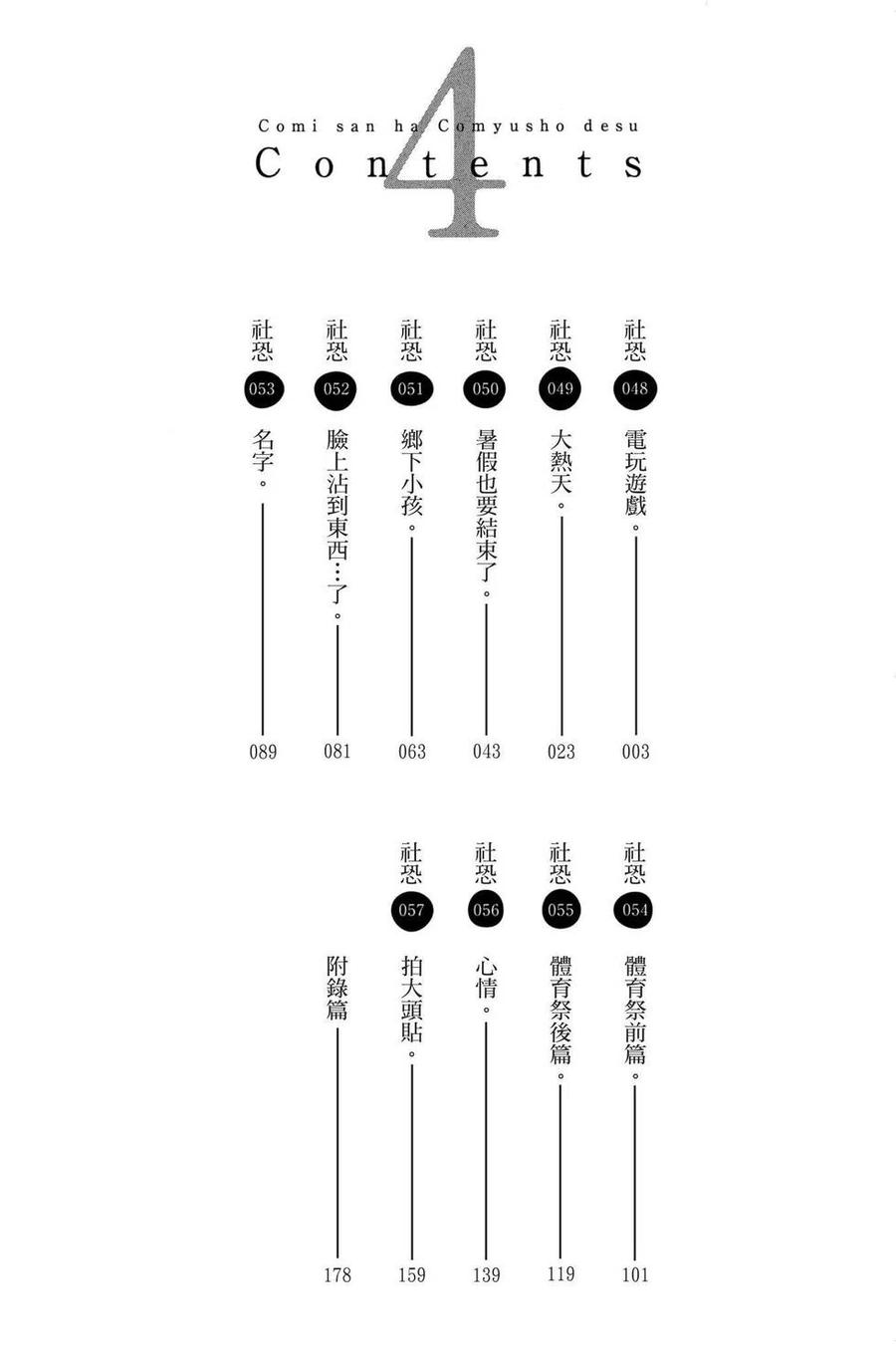 古见同学是沟通鲁蛇。 第04卷 第3页