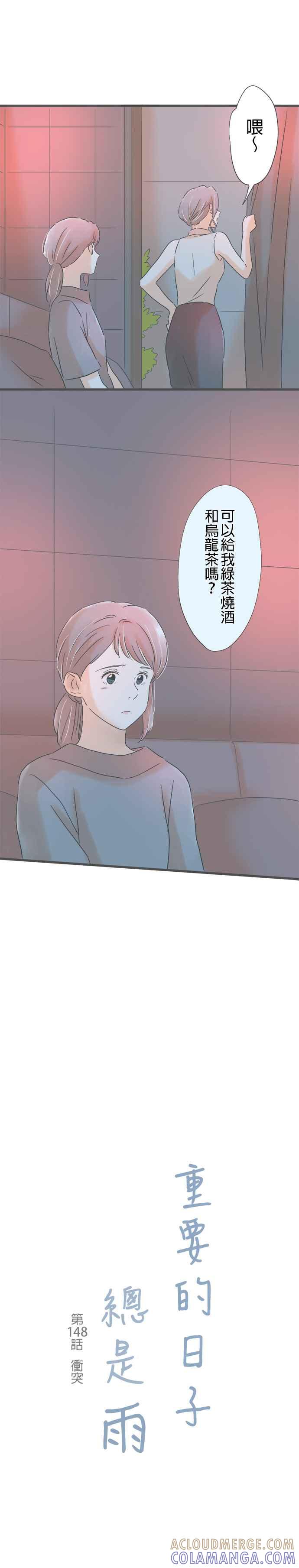 《重要的日子总是雨》第148话 冲突 第3页