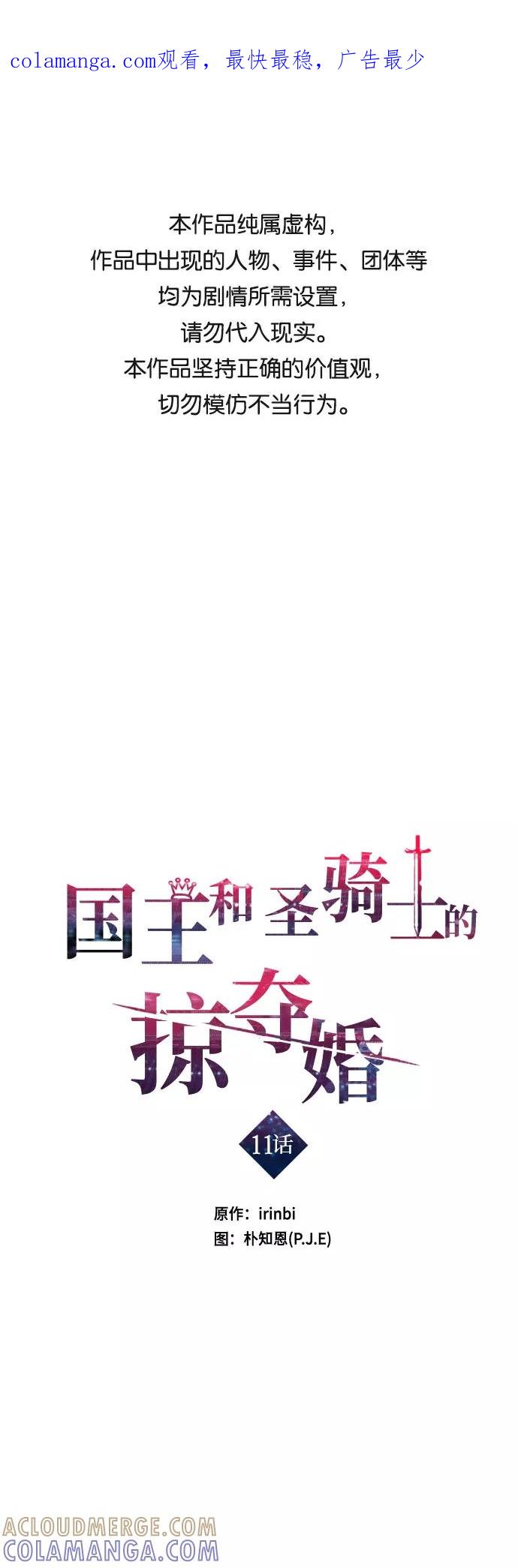 《国王和圣骑士的掠夺婚》第11话 第1页