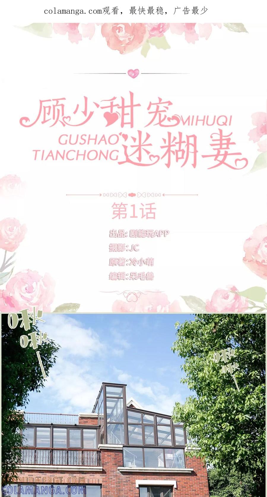 《顾少甜宠迷糊妻》第1话 第1页