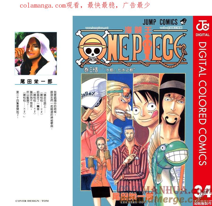 海贼王 全彩版34卷 第1页