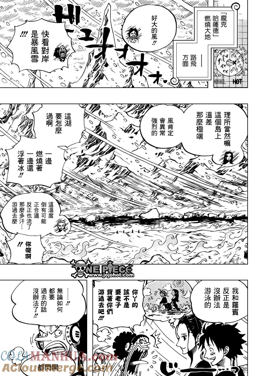 海贼王 第659话 身躯的遭遇 第5页