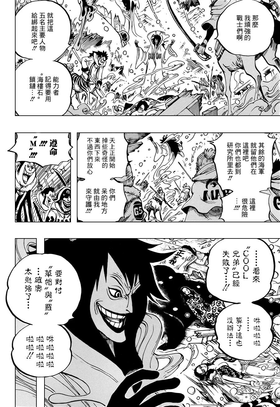 海贼王 第672话 鄙人!!名唤锦卫门!! 第8页