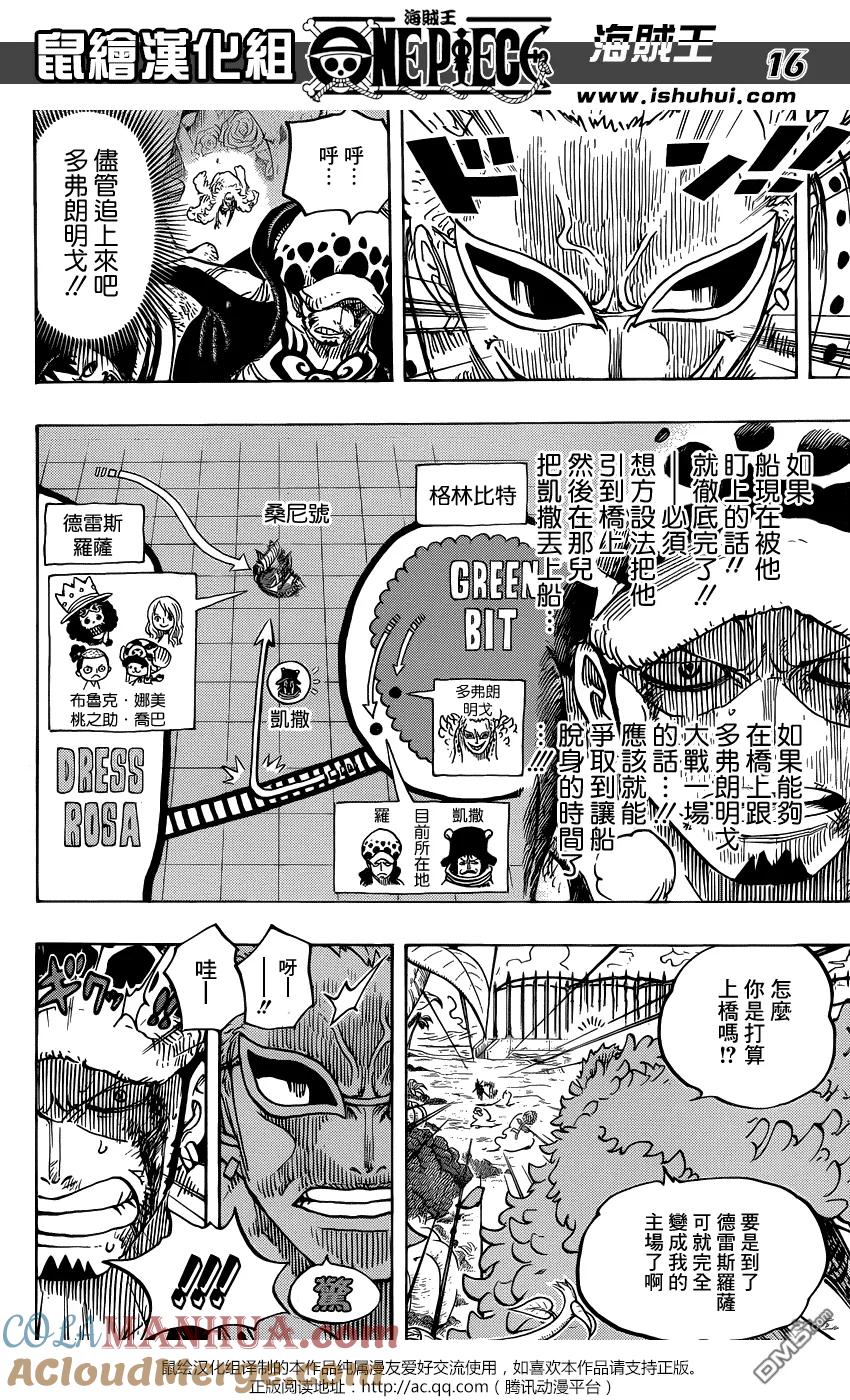 海贼王 第723话 变更作战 第17页