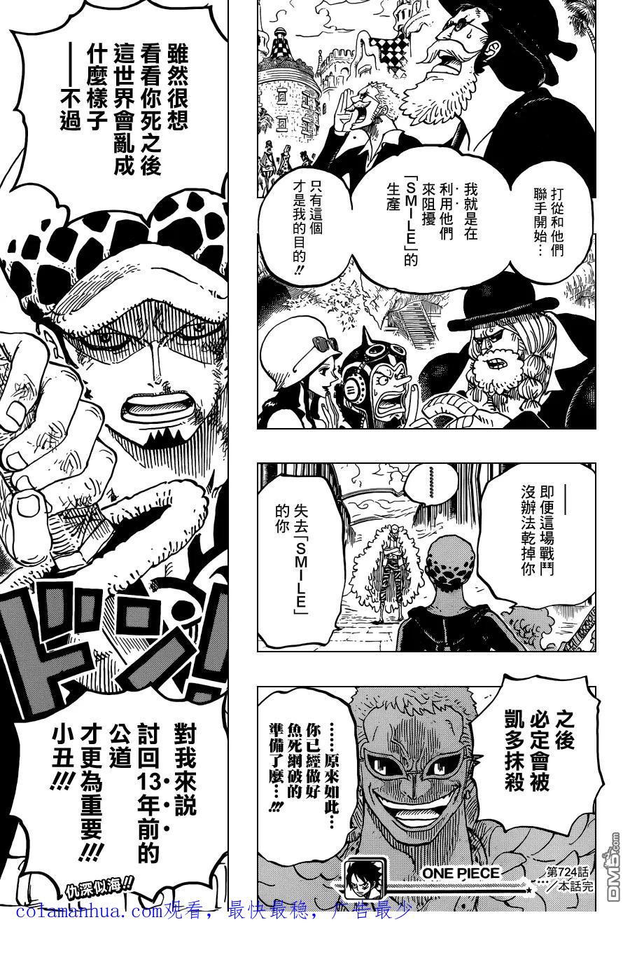 海贼王 第724话 罗的计划 第20页