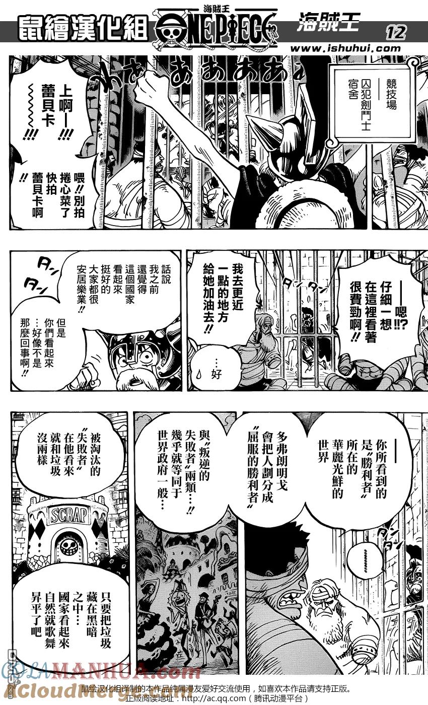 海贼王 第726话 力库一族 第13页