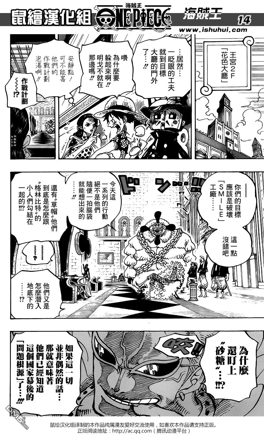 海贼王 第740话 拜托了！！！ 第14页