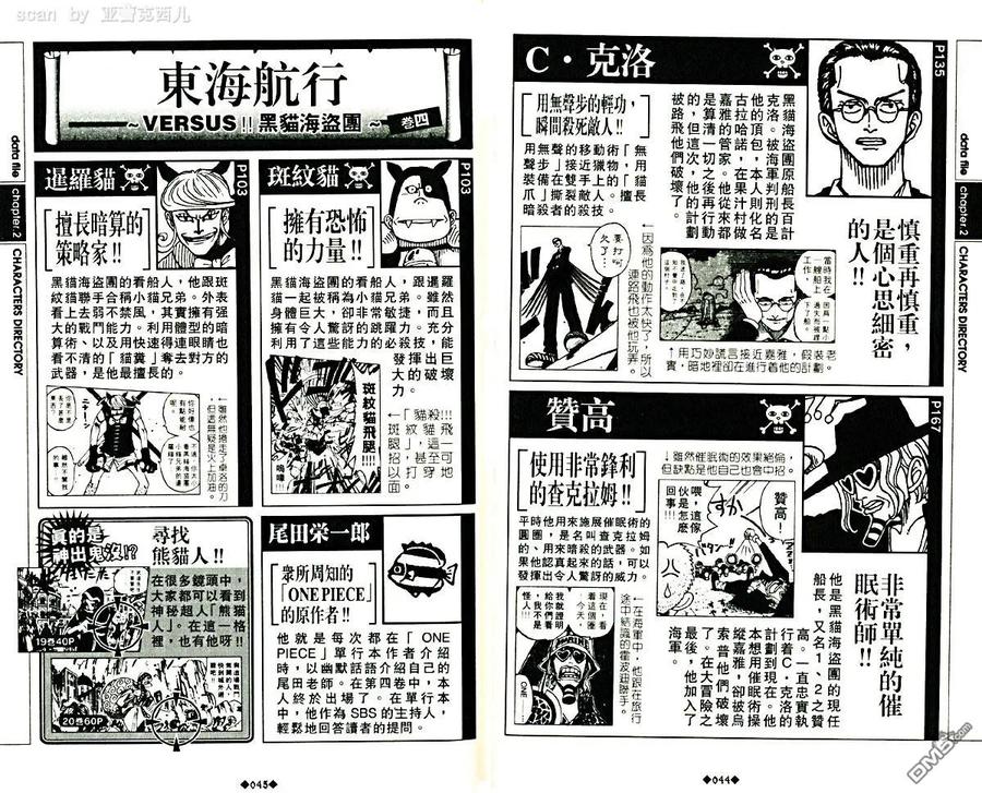 海贼王 第5话 资料设定集blue 第26页
