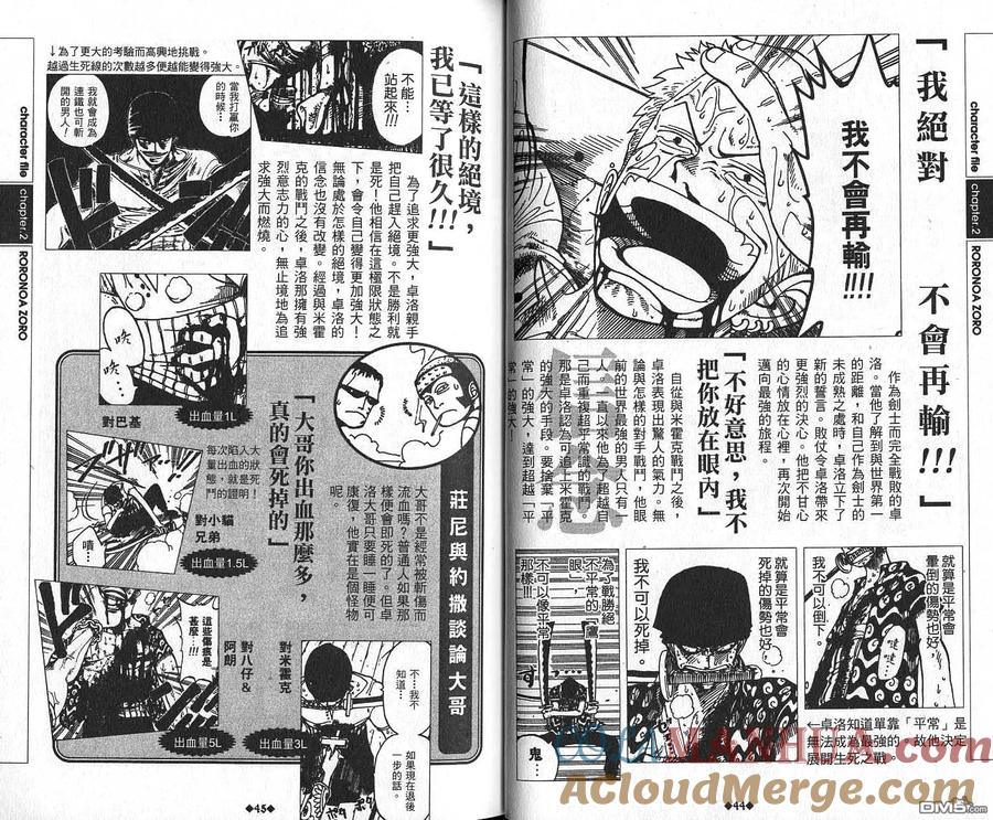 海贼王 第6话 资料设定集Red 第25页
