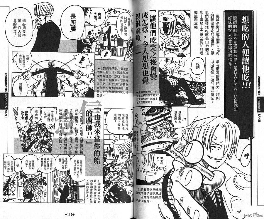 海贼王 第6话 资料设定集Red 第59页