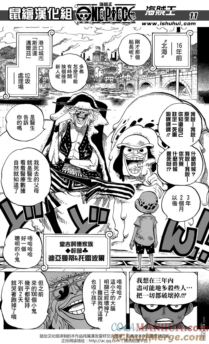 海贼王 第761话 手术果实 第11页