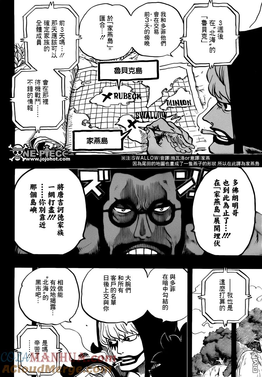 海贼王 第765话 命运之岛米尼欧 第8页