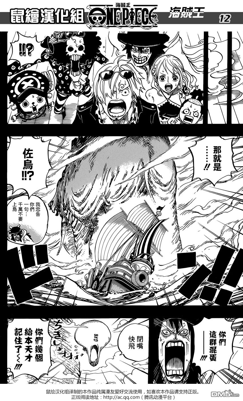 海贼王 第810话 卷眉一伙，登陆 第12页