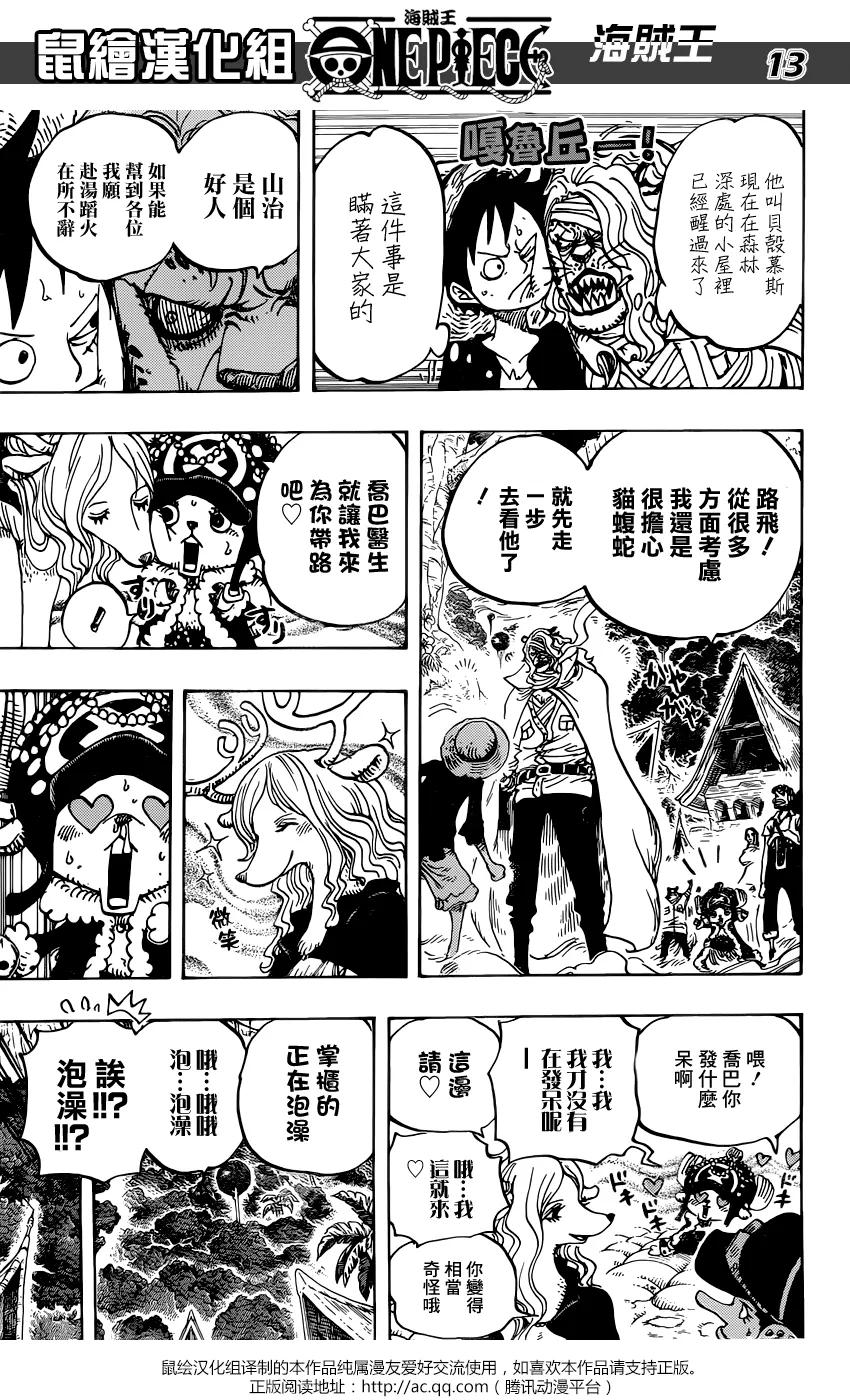 海贼王 第814话 去见猫蝮蛇掌柜吧 第12页