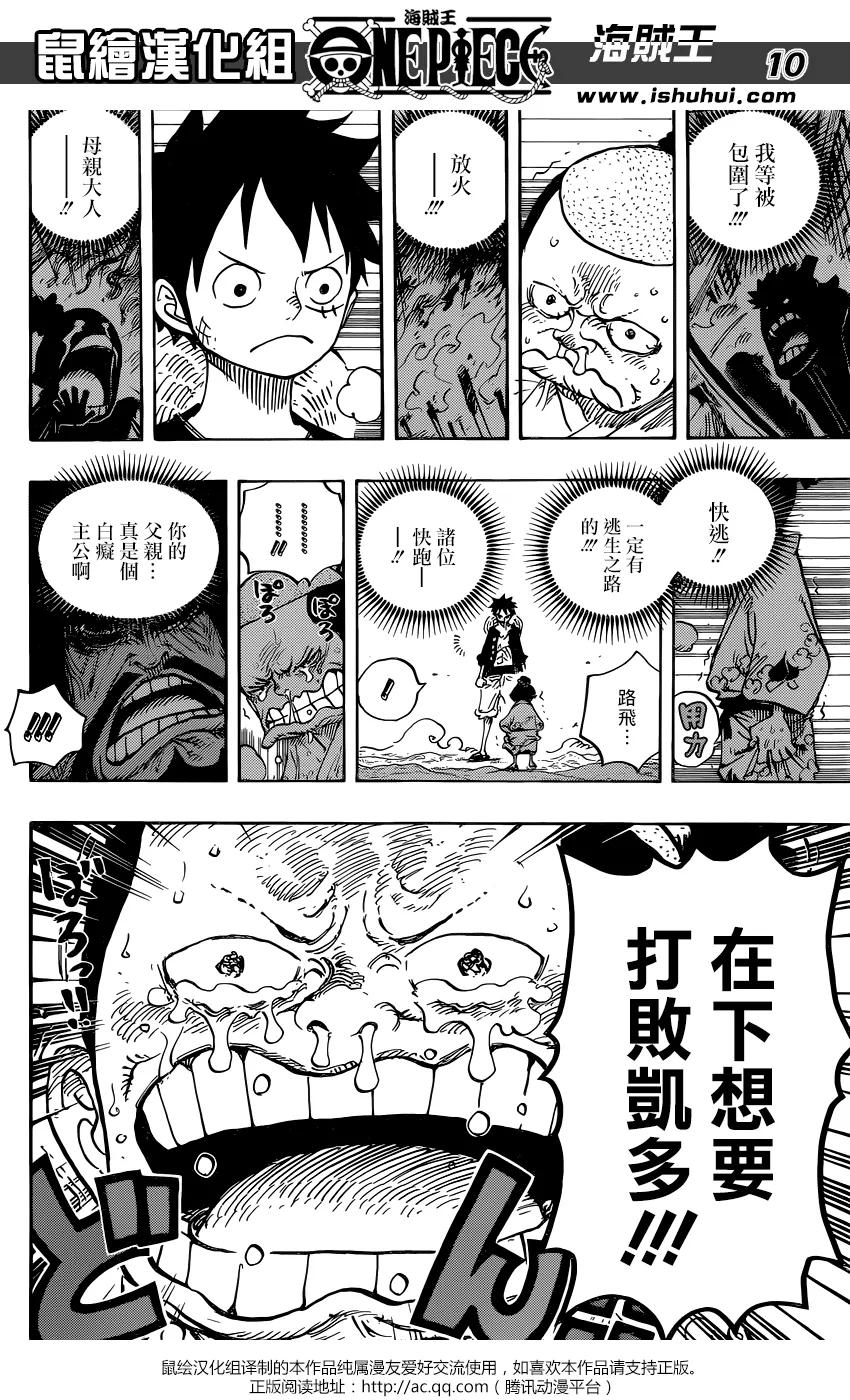 海贼王 第819话 光月家的继承人·桃之助 第10页