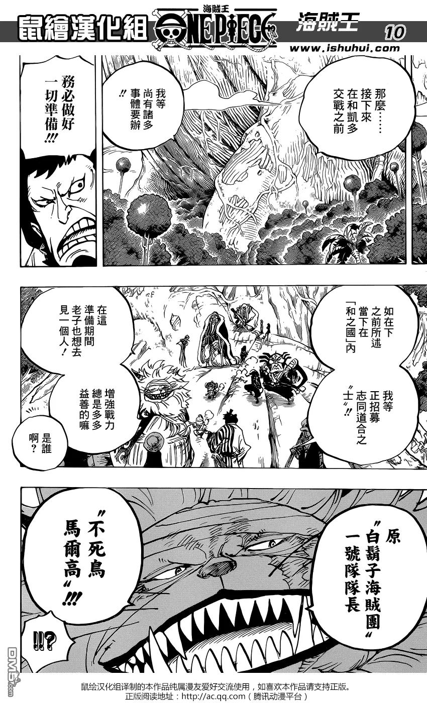 海贼王 第820话 有故事的猫狗 第10页