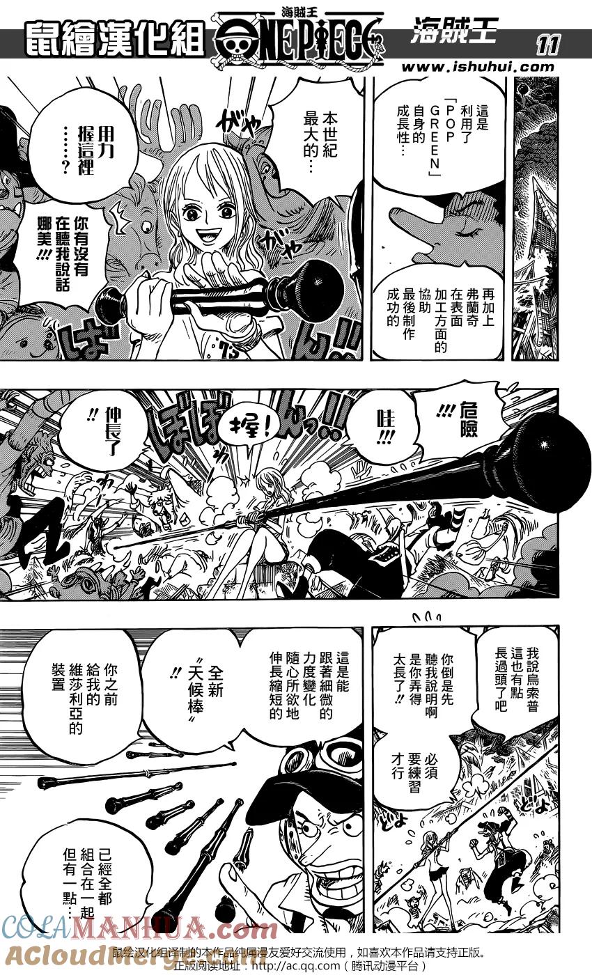 海贼王 第822话 下象 第11页