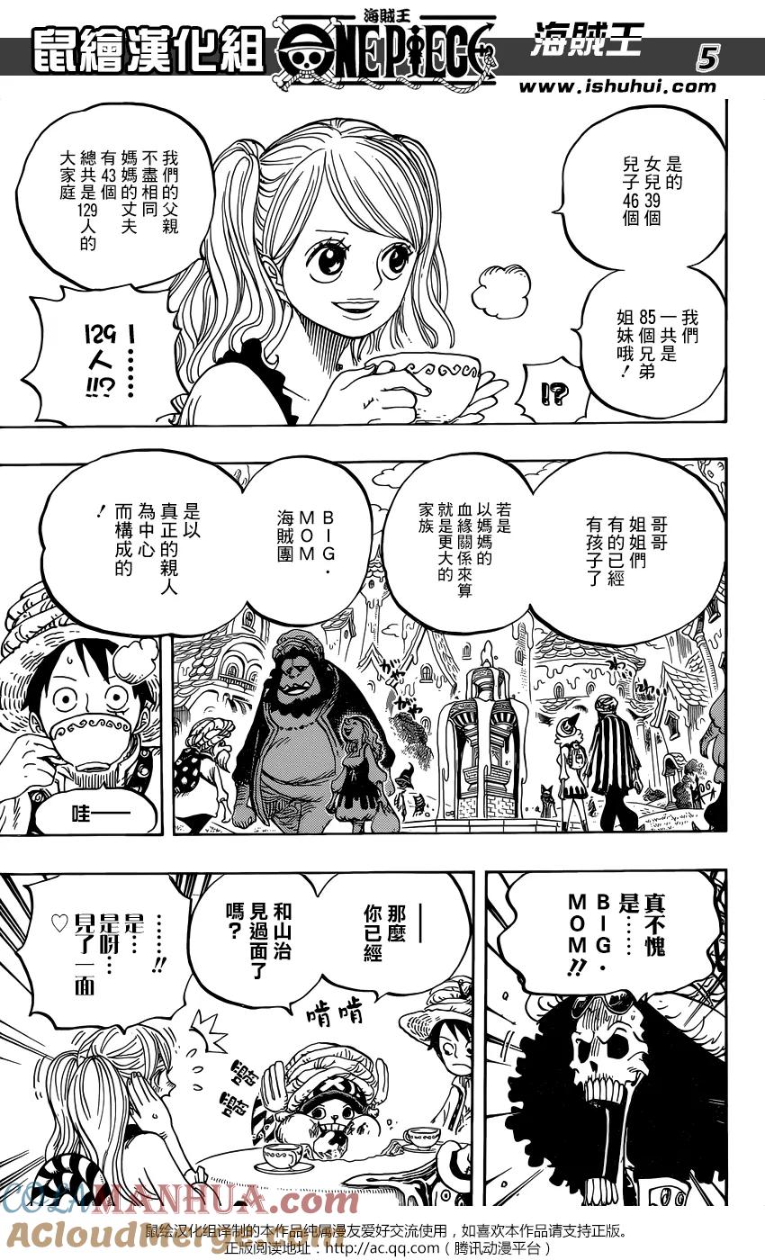 海贼王 第828话 1和2 第4页