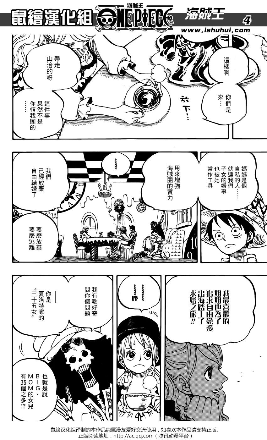 海贼王 第828话 1和2 第3页