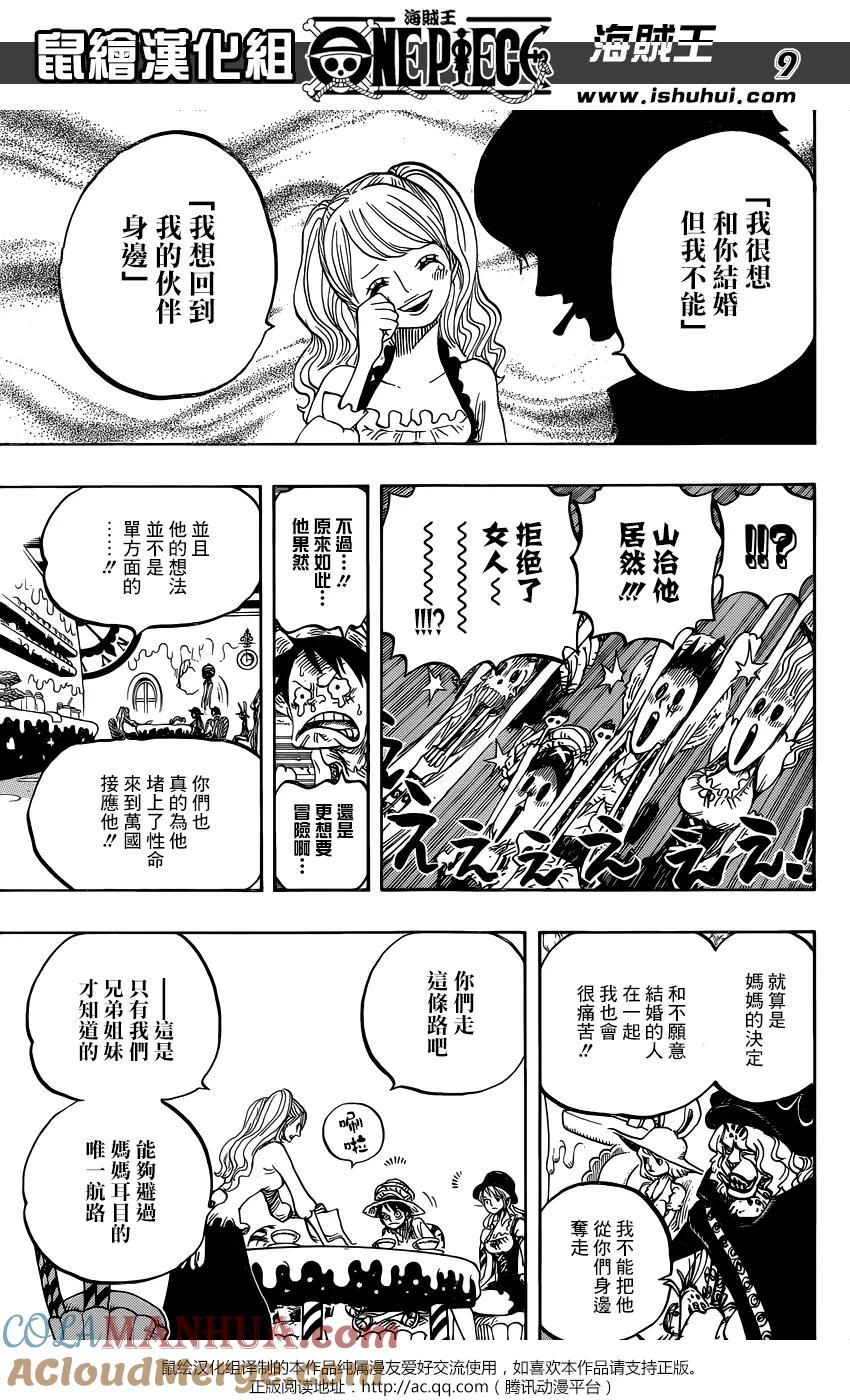 海贼王 第828话 1和2 第8页