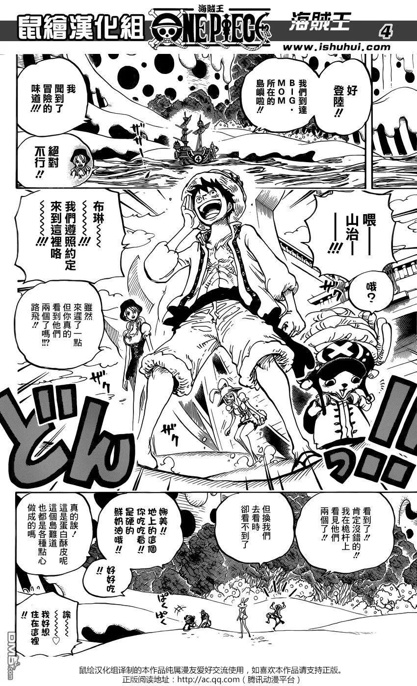 海贼王 第831话 奇幻森林的冒险 第4页
