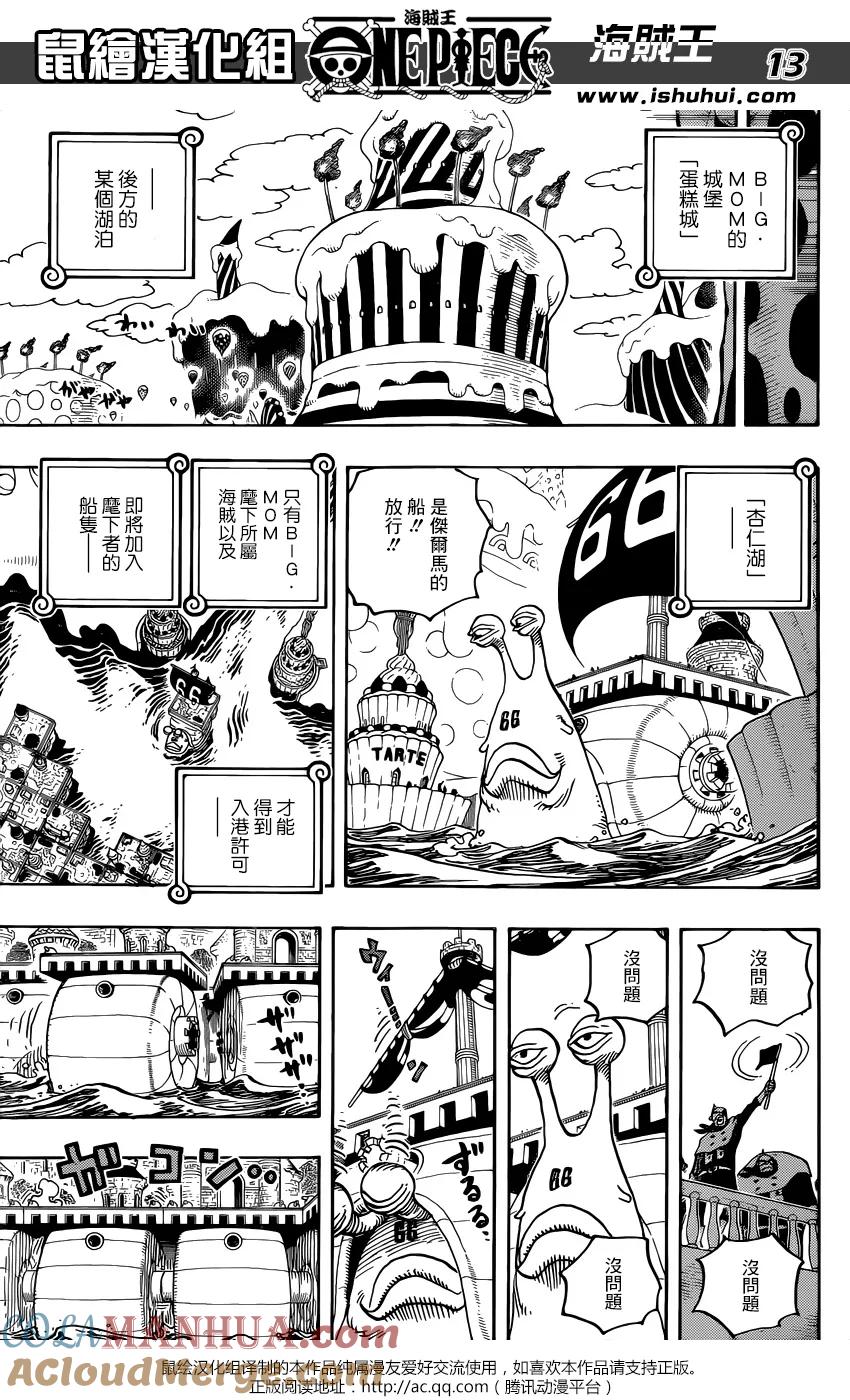 海贼王 第832话 杰尔马王国 第13页