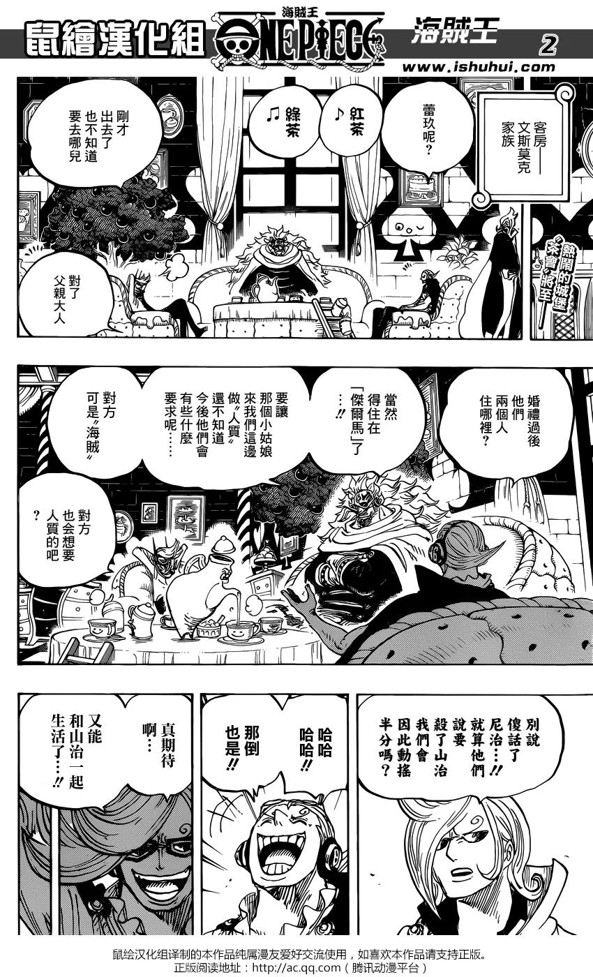海贼王 第849话 镜之国里的乔老大 第2页