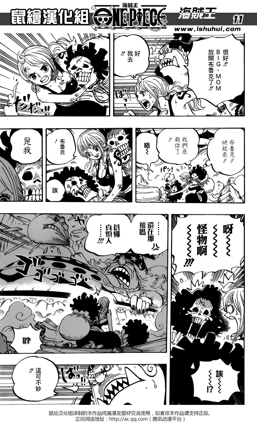 海贼王 第855话 咕噜噜噜噜 第10页