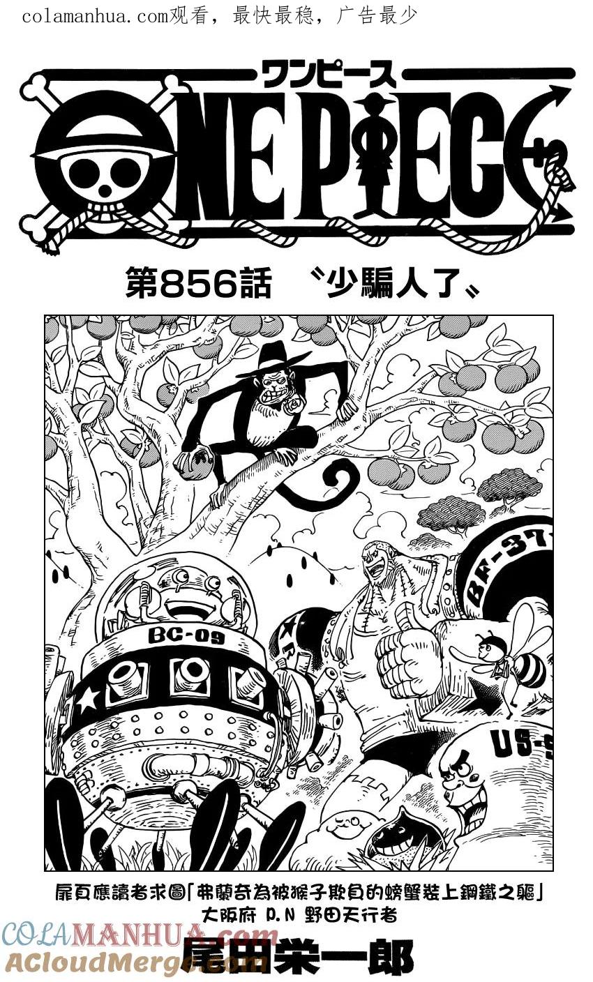 海贼王 第856话 少骗人了 第1页