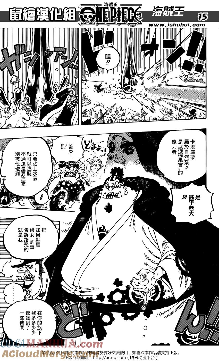 海贼王 第863话 侠义派 第15页