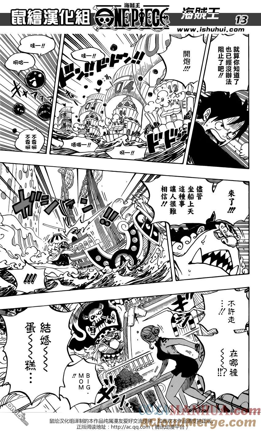 海贼王 第878话 毛皮族 侠客团 团长佩德洛 第13页