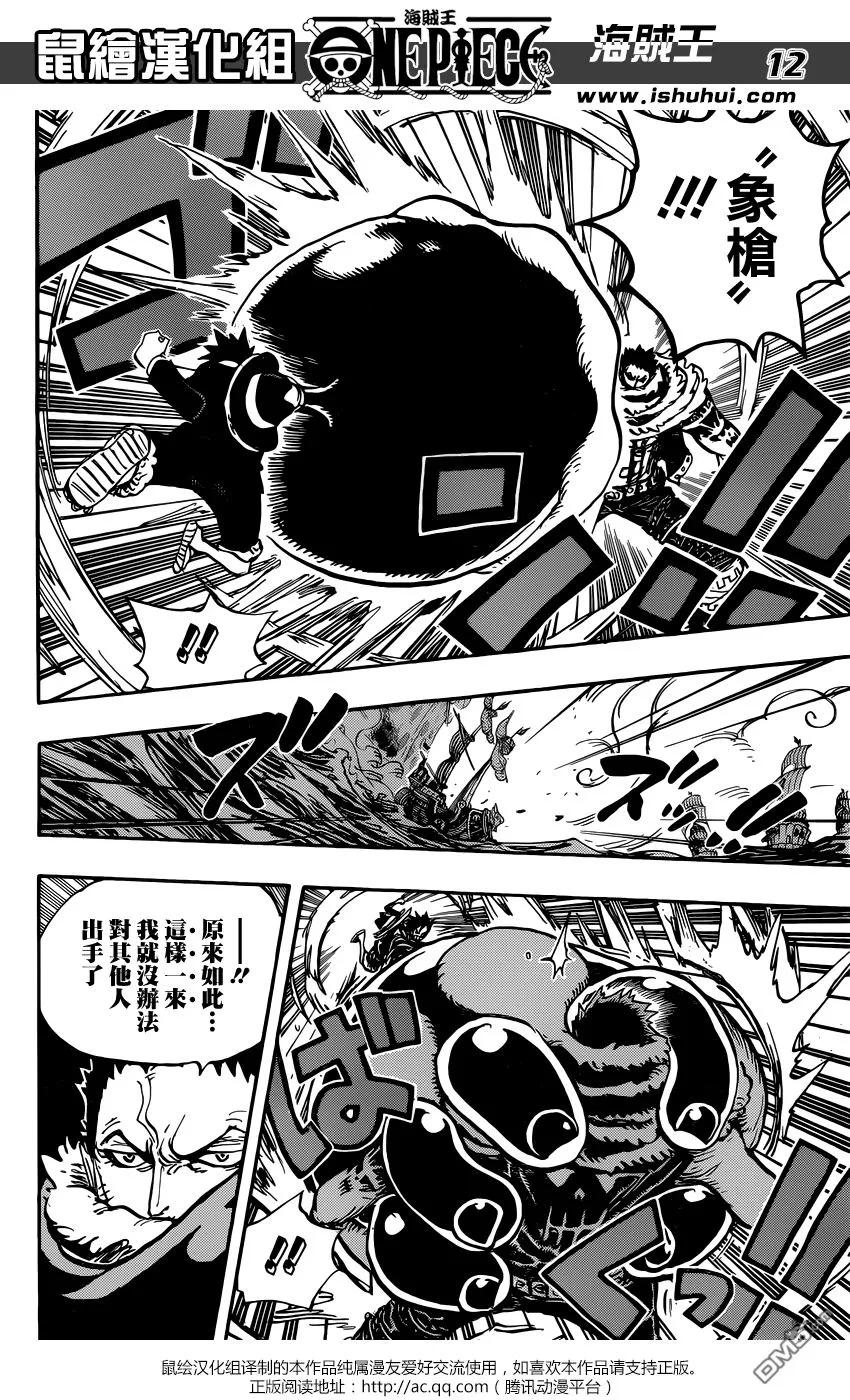 海贼王 第878话 毛皮族 侠客团 团长佩德洛 第12页